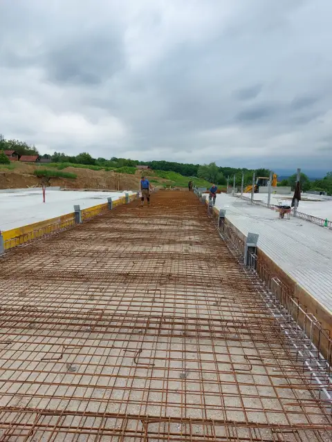 Armiranje ploče zgrade